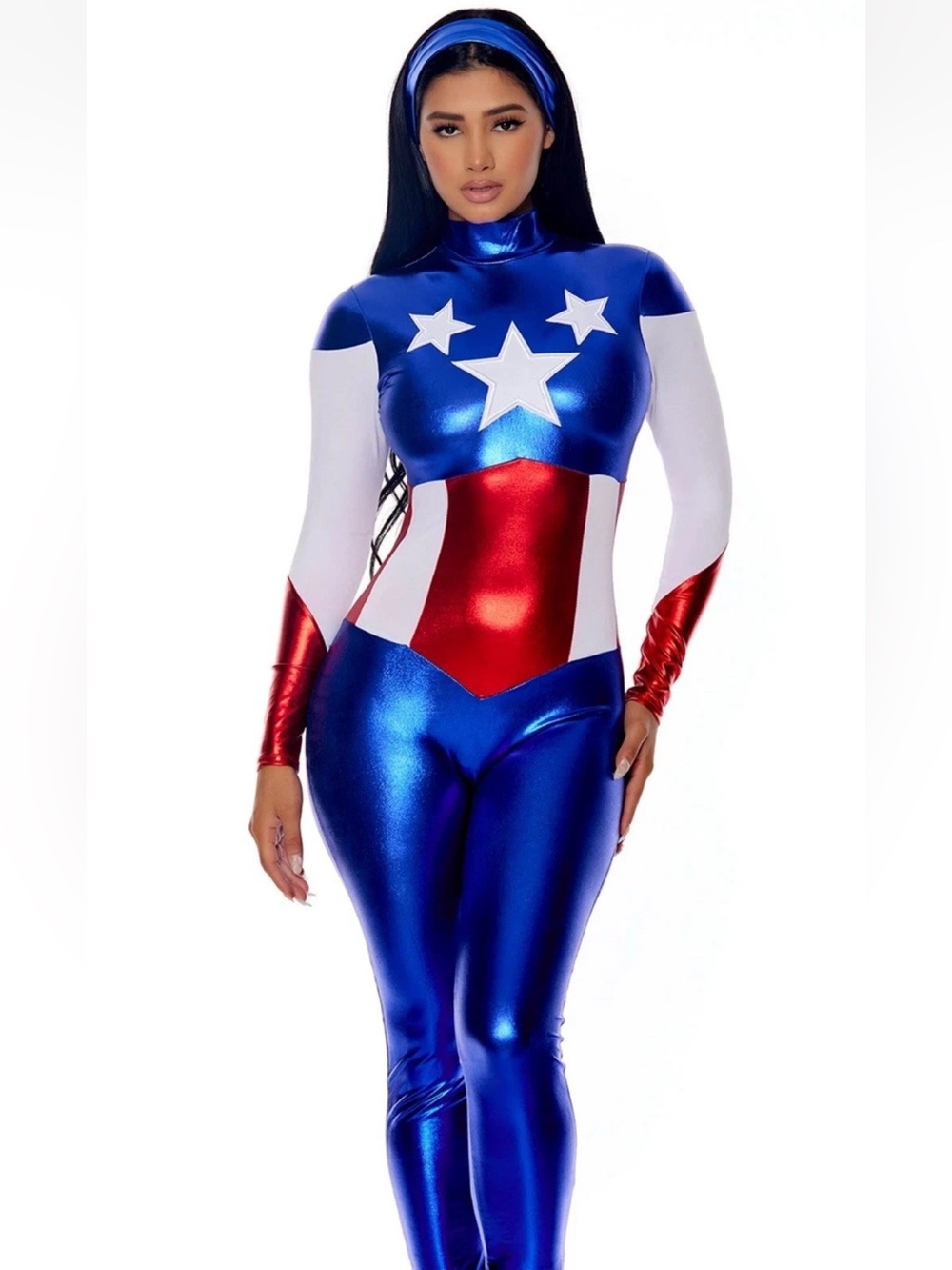 Forplay Astonishing Allegiance Sexy Costume Catsuit